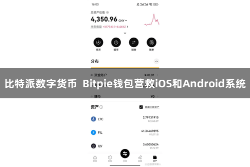 比特派数字货币 Bitpie钱包营救iOS和Android系统