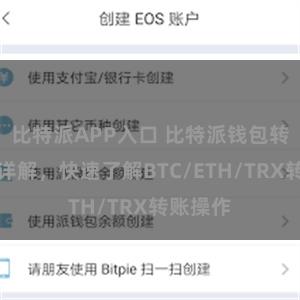 比特派APP入口 比特派钱包转账教程详解，快速了解BTC/ETH/TRX转账操作