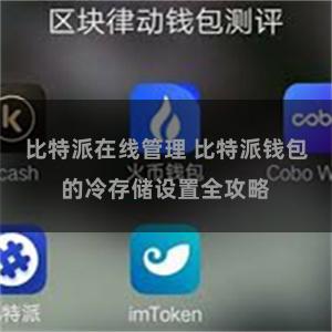 比特派在线管理 比特派钱包的冷存储设置全攻略
