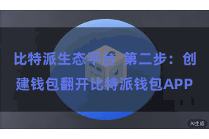 比特派生态平台 第二步:创建钱包翻开比特派钱包APP